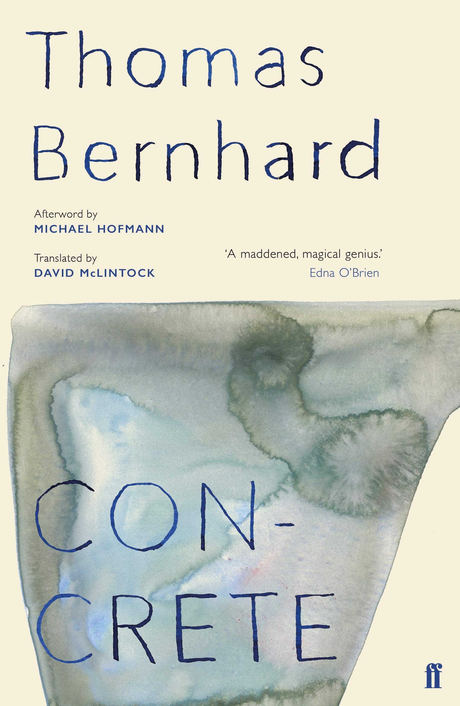 Concrete by Thomas Bernhard (Paperback Book)