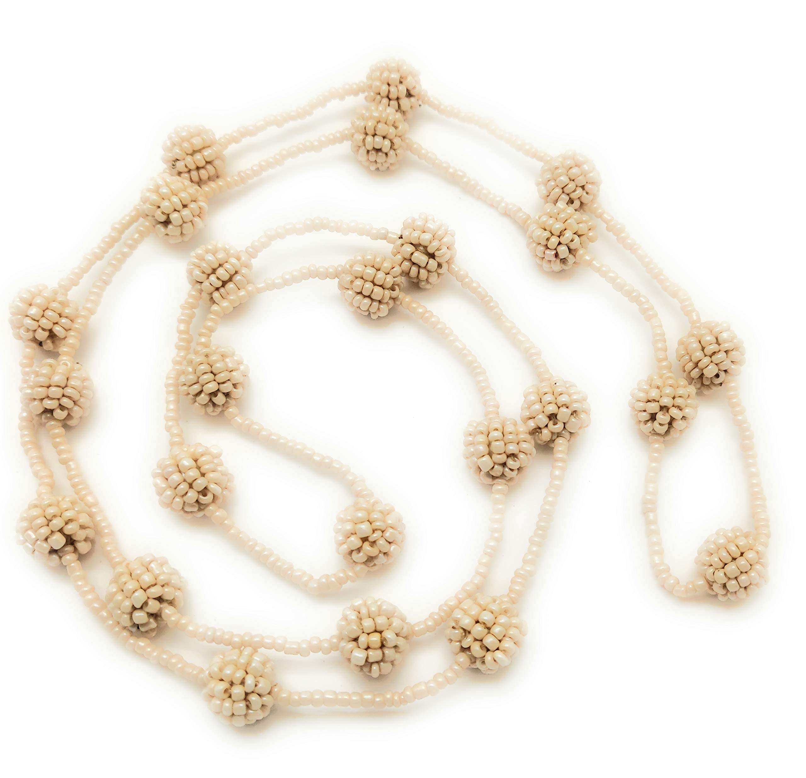 DCA Beige Glass Women Necklace (4153) (B01K1KYZZO) Amazon Price History, Amazon Price Tracker