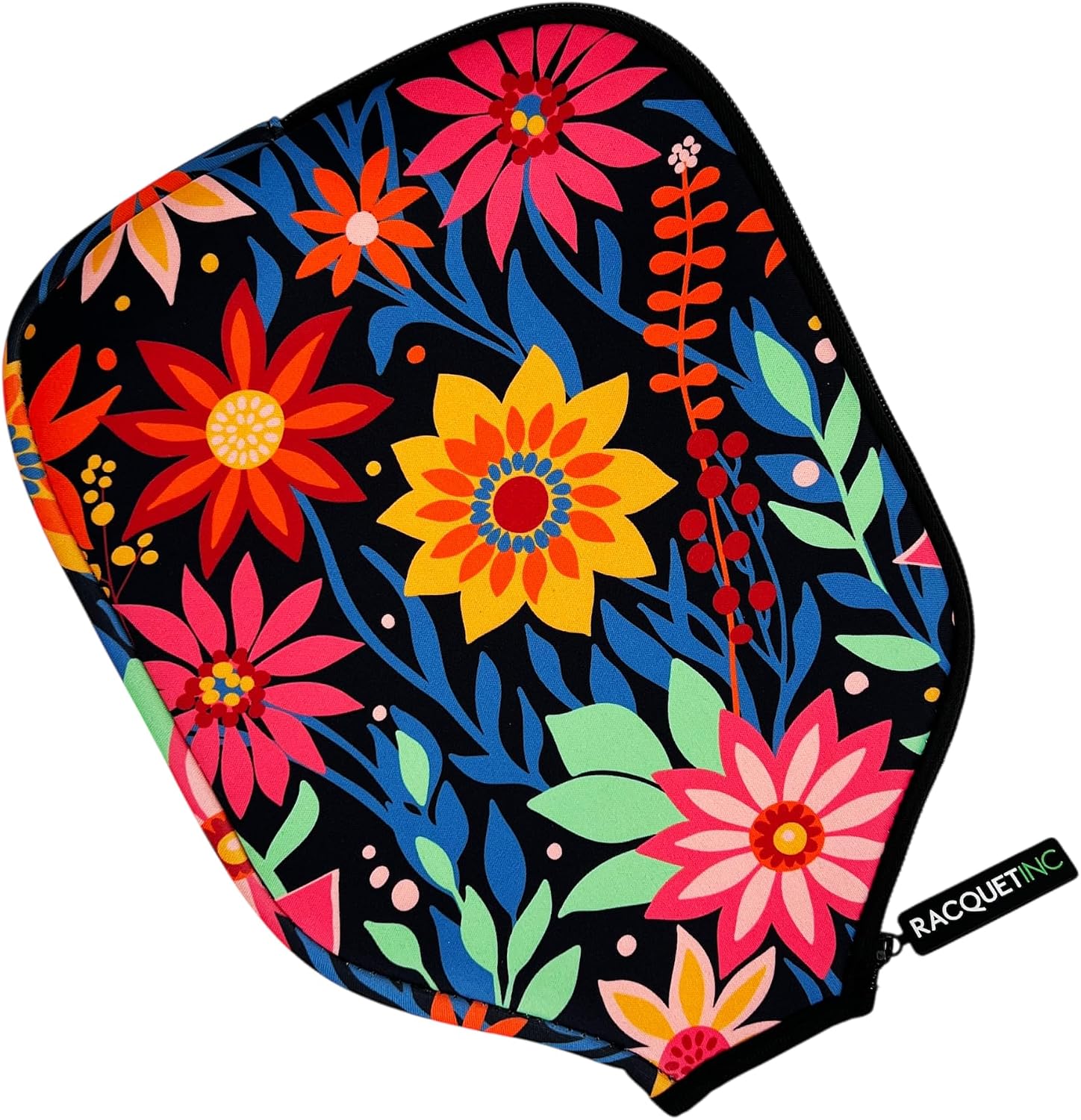 Racquet Inc Tennis Gifts Pickleball Paddle Cover Sleeve – Universal Fit for Standard Paddles, Neoprene Protective Case with Zipper, Pickleball Paddle Cover, Gift for Pickleball Players