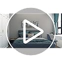 Canvas Wall Art for Living Room Wall Decor for Bedroom Bathroom Black and White Paintings Modern 3 Piece Framed Canvas Art Prints Ready to Hang Inspirational Abstract Blue Pictures Home Decorations