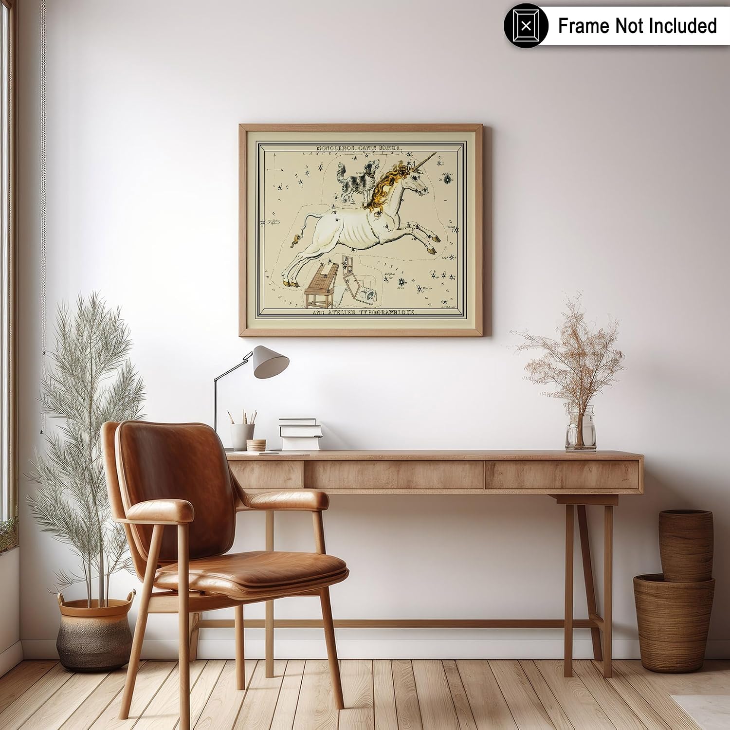 Poster Master Astrology Posters, Taurus Zodiac Constellation Poster, 8x10 Unframed Art Print, Great Vintage Zodiac Poster, Aptitude Vintage Home Wall Decor for Astrology Enthusiasts