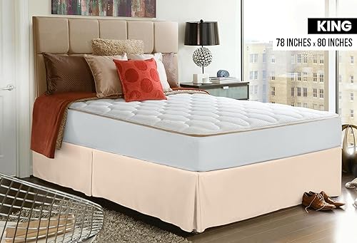 Miniatura 2 de Rodapié, Microfibra, Beige, King