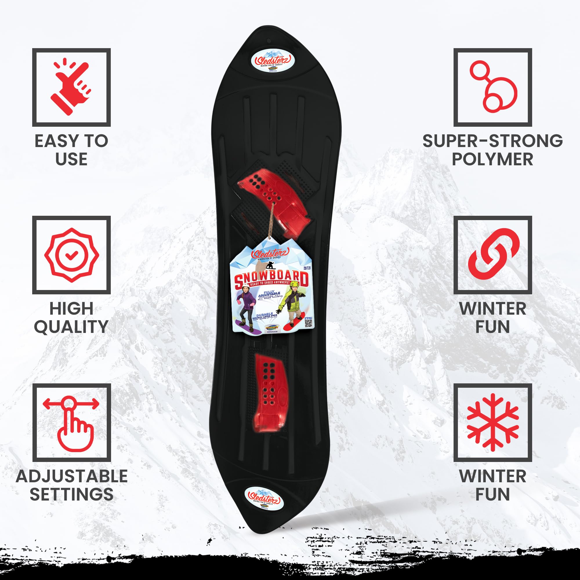 EZRIDER SHUTTLE スノーボード　154cm ビンディング・袋付き Amazon.com : The Original Geospace Sledsterz Kids Beginner
