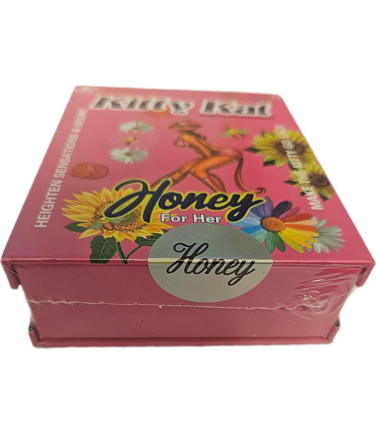Pack of 12 Pink Kitty kat Honey for Her.for Women only (Honey)