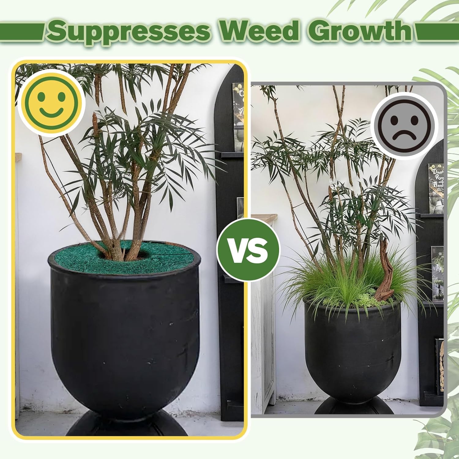 3 Pack 12in Rubber Tree Mulch Ring Breathable Mulch Rings for Trees Round Weed Barrier Ring Heavy Duty Double Side Tree Root Barrier for Prevent Animal Dig