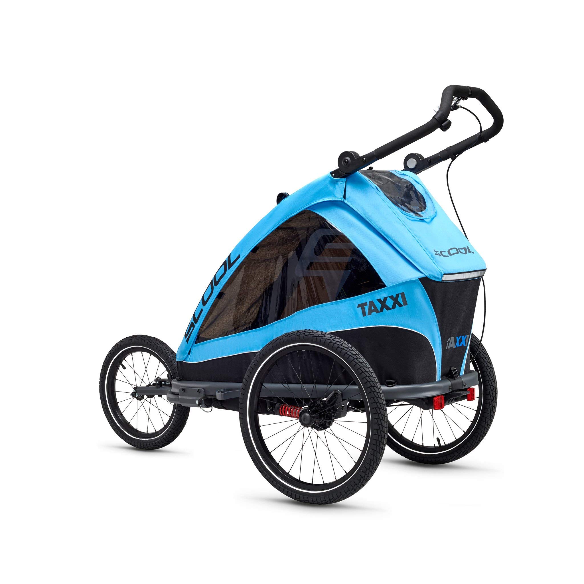 TAXXI ELITE One Cyan 3-in-1 Multifunktionaler Kinderwagen Buggy Jogger Travelsystem