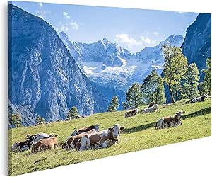 Tableau Toile Photo Mont Blanc - Vente En Ligne De Décoration Murale