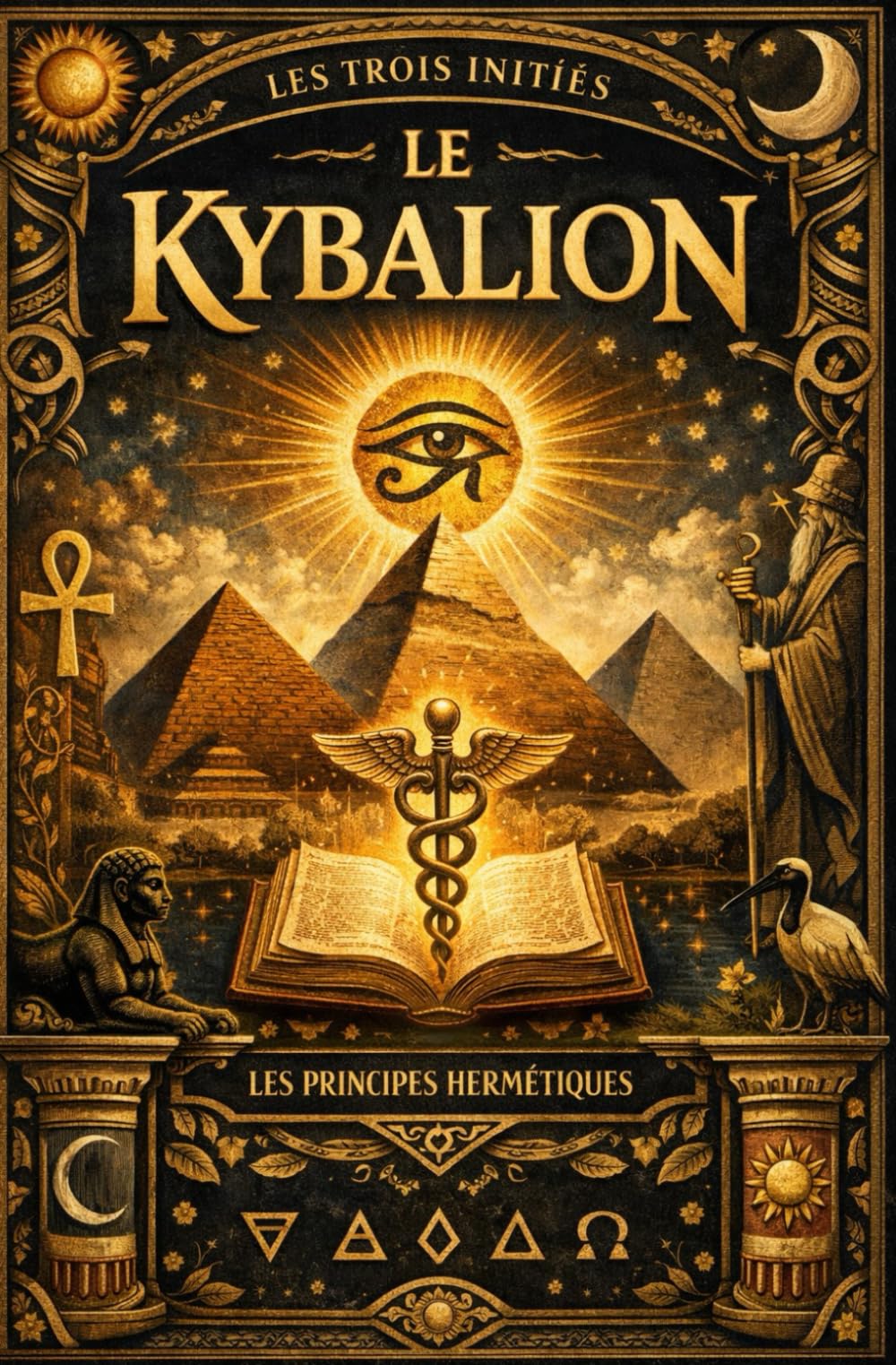 Le Kybalion en français : Les principes secrets de la philosophie hermétique révélant les lois universelles de l’esprit, de la matière et de la ... la sagesse attribuée à Hermès Trismégiste