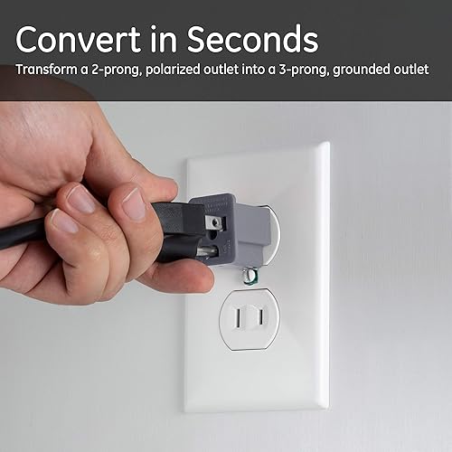 Miniatura 8 de GE - Adaptador enchufe polarizado
