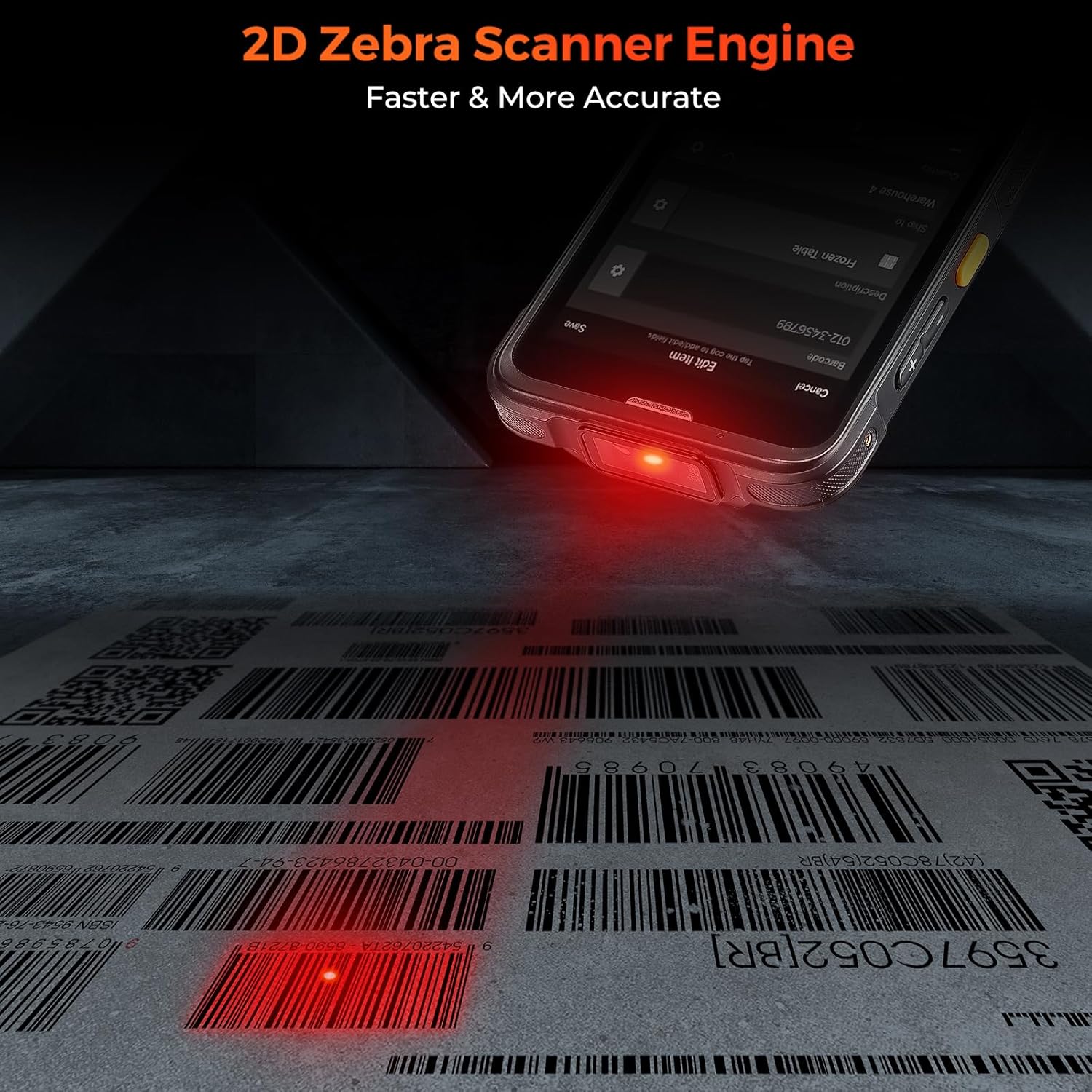 2D Zebra Scanner Engine in action