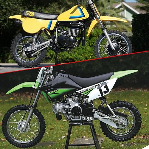 Miniatura 4 de KAMIER 80100-12 3.00-12 Trasero 60100-14 2.50-14 Neumático delantero y tubo interior para KLX110 KX60 KX65 PW80 TTR90 TTR110 CRF70 XR70 Suzuki RM60