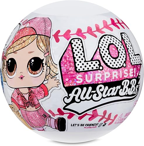 Miniatura 6 de LOL Surprise All Star Sports Ultimate Collection Serie 1 con 12 muñecas de béisbol brillantes cada una de ellas con más de 8 sorpresas 2 equipos
