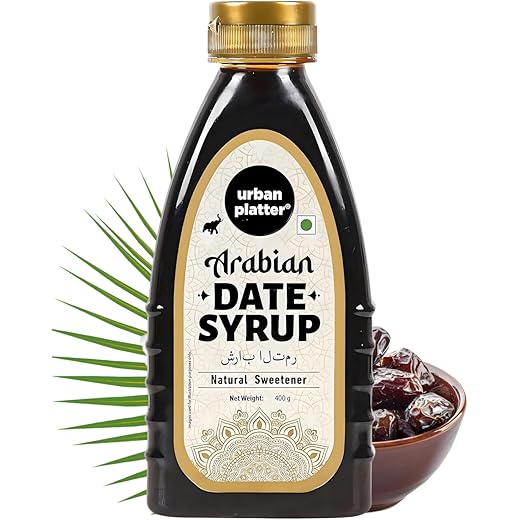 Urban Platter Date Syrup, 400g (Natural Sweetener | 100% Dates | Refined Sugar Alternative)