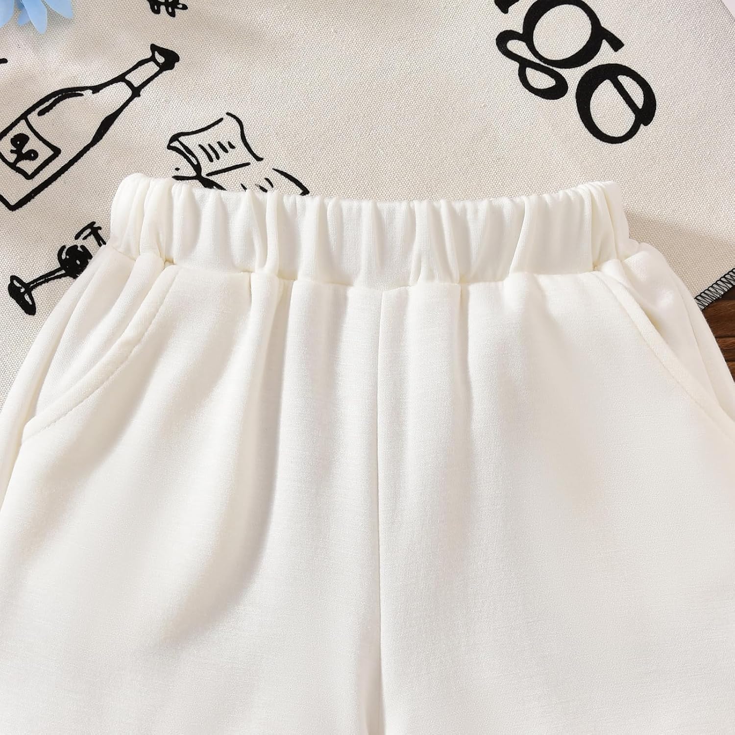 HIHA Toddler Girls Summer Short Set 2-7 Years