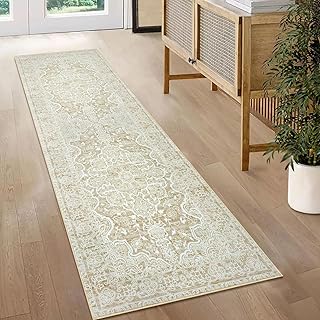 KUTA Runners for Hallways 2x6 Beige, Vintage ...,