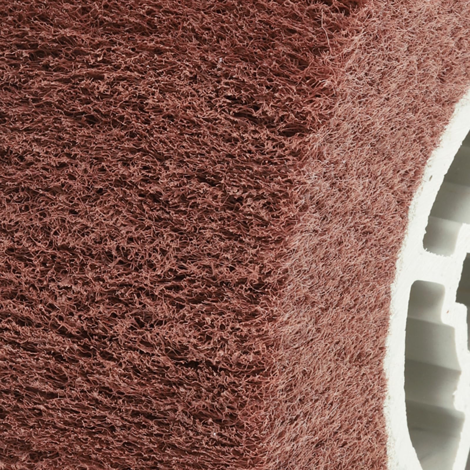 QUARKZMAN 120x100x19mm 800 Grana Ruota A Lamelle Abrasiva Non Tessuta Per Lucidatura E Satinatura In Nylon Wire Drawing Per Trattamento Superficiale Acciaio Inox Rame Alluminio Rosso