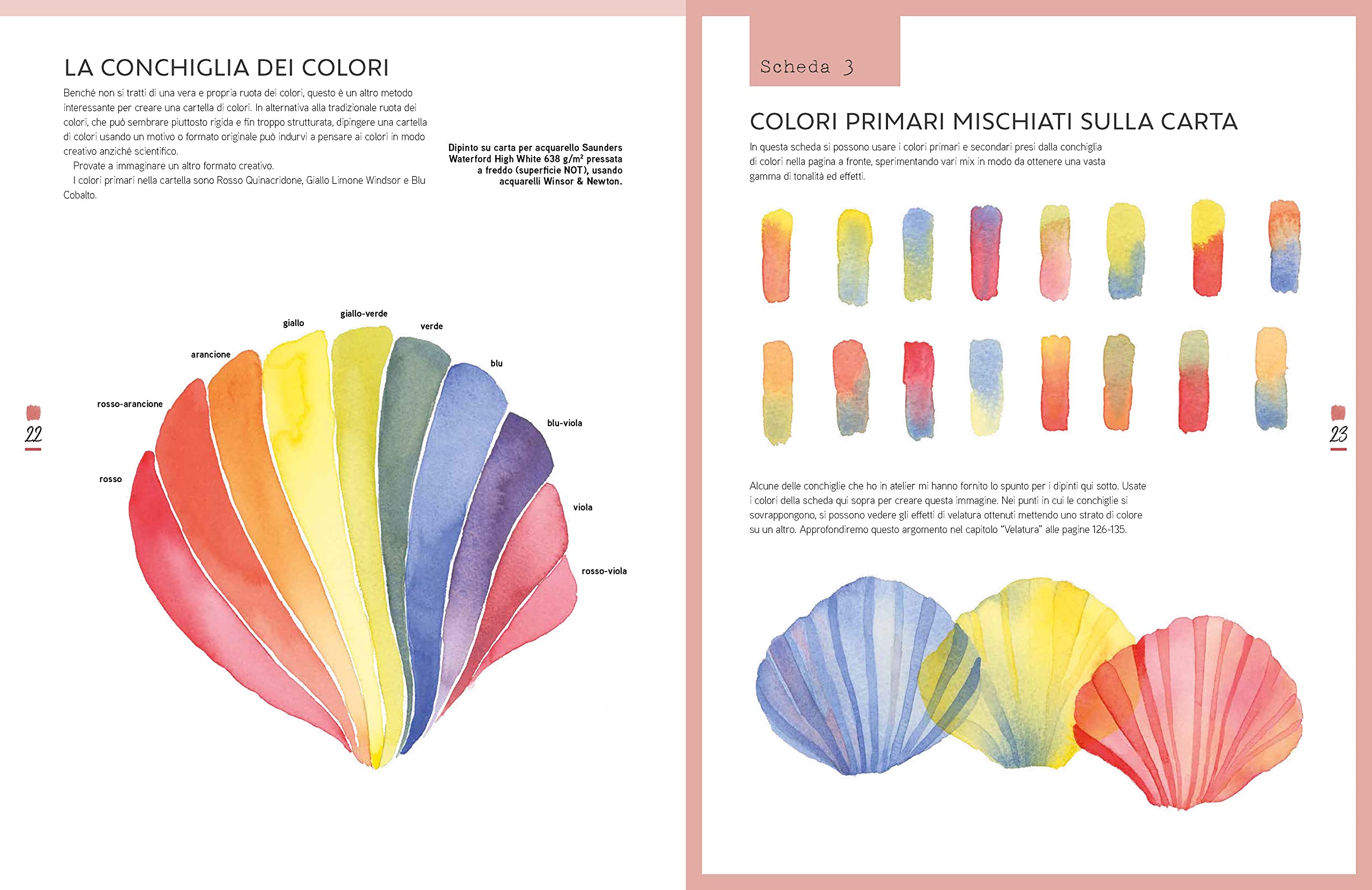 Manuale pratico dei colori nell'acquerello per creazioni artistiche. Ediz. a colori