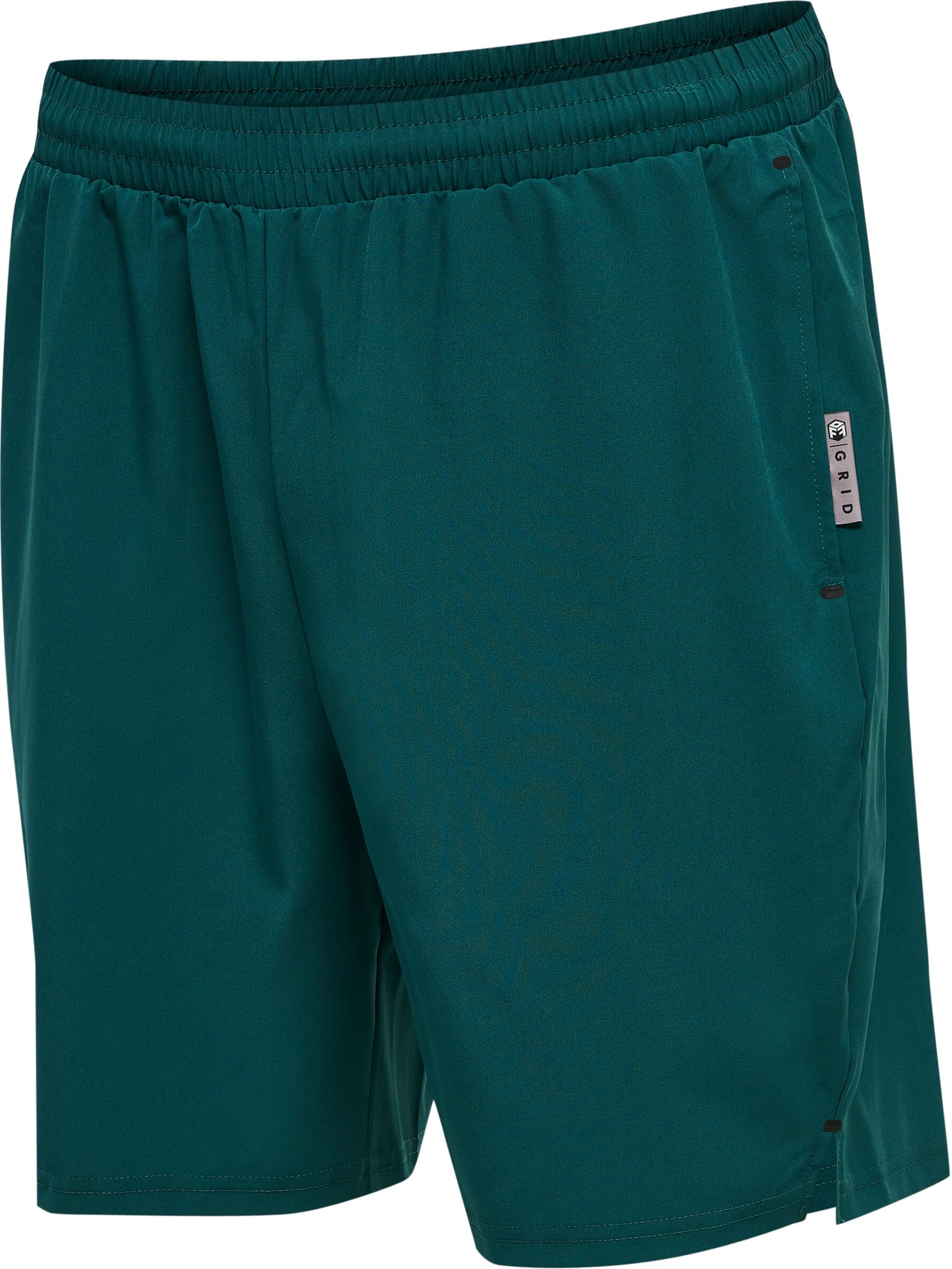 hummel Hmlmove Grid Woven Men's Shorts Deep Teal