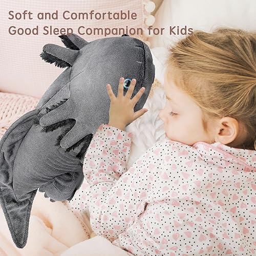 Miniatura 47 de Tiny Heart Peluche de ajolotl, animal de peluche de ajolote, bonito juguete de peluche realista de ajolote amarillo, regalos para niños y niñas, 20