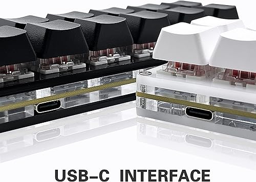 Miniatura 3 de Newhui 12 Teclas Teclado Mecánico para Juegos de Una Sola Mano, Teclado OSU USB-C con Cable, Teclado Programable e Intercambiable en Caliente.