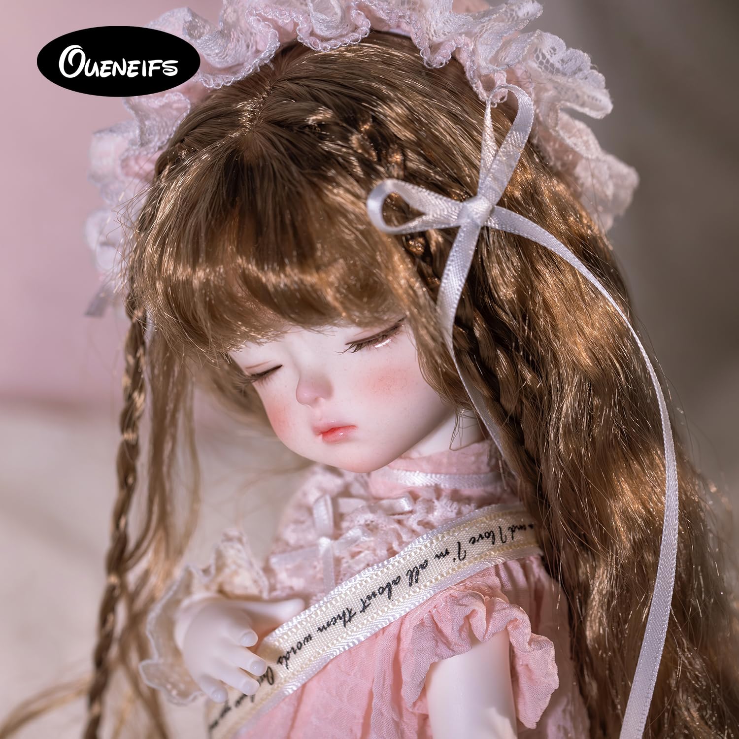 Oueneifs 1/6 Mianmianbjd Fullset Lalka BJD z zamkniętym okiem dla dzieci w wieku 15 lat