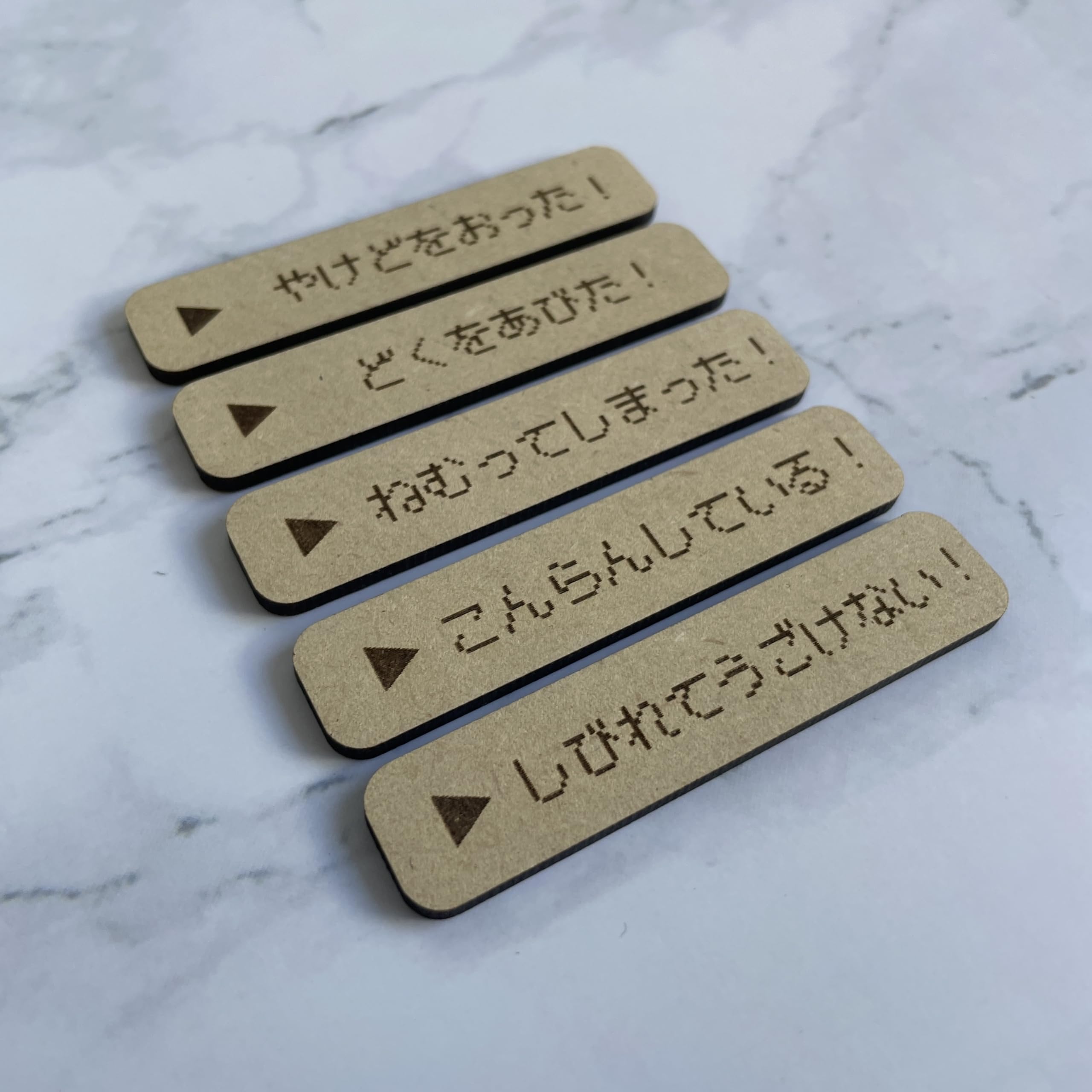 Amazon.co.jp: 【木製彫刻】USEDマーカー【ドットver】ポケカ TCG