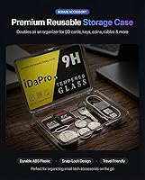 Vista 7 de DJI Osmo Pocket 3 - Protector de pantalla + protector de lente Osmo Pocket 3 [2 + 2 unidades], bolsillo 3 accesorios, vidrio templado ultrafino