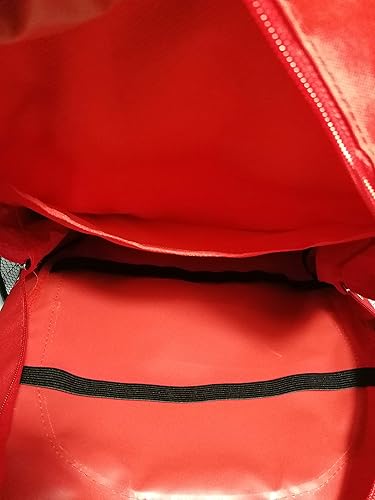 Miniatura 6 de Bolsa roja de primeros auxilios, mochila vacía de primeros auxilios, bolsa de almacenamiento médica vacía para botiquines de primeros auxilios,