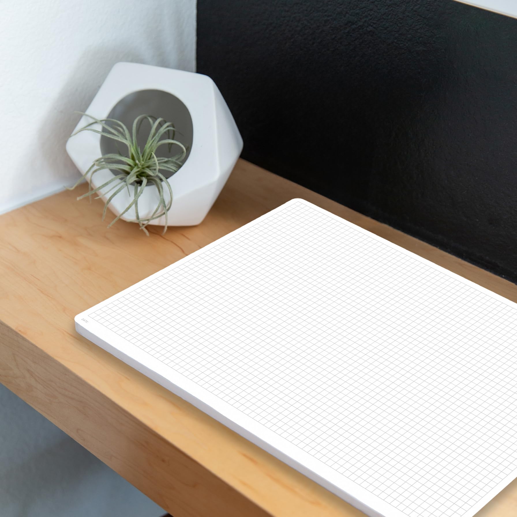 Notsu Graph Notizblöcke, 27,9 x 43,2 cm | Großer, doppelseitiger Zeichenblock mit 0,6 cm Quad-Raster, hochwertiges dickes Papier, 120 g/m²