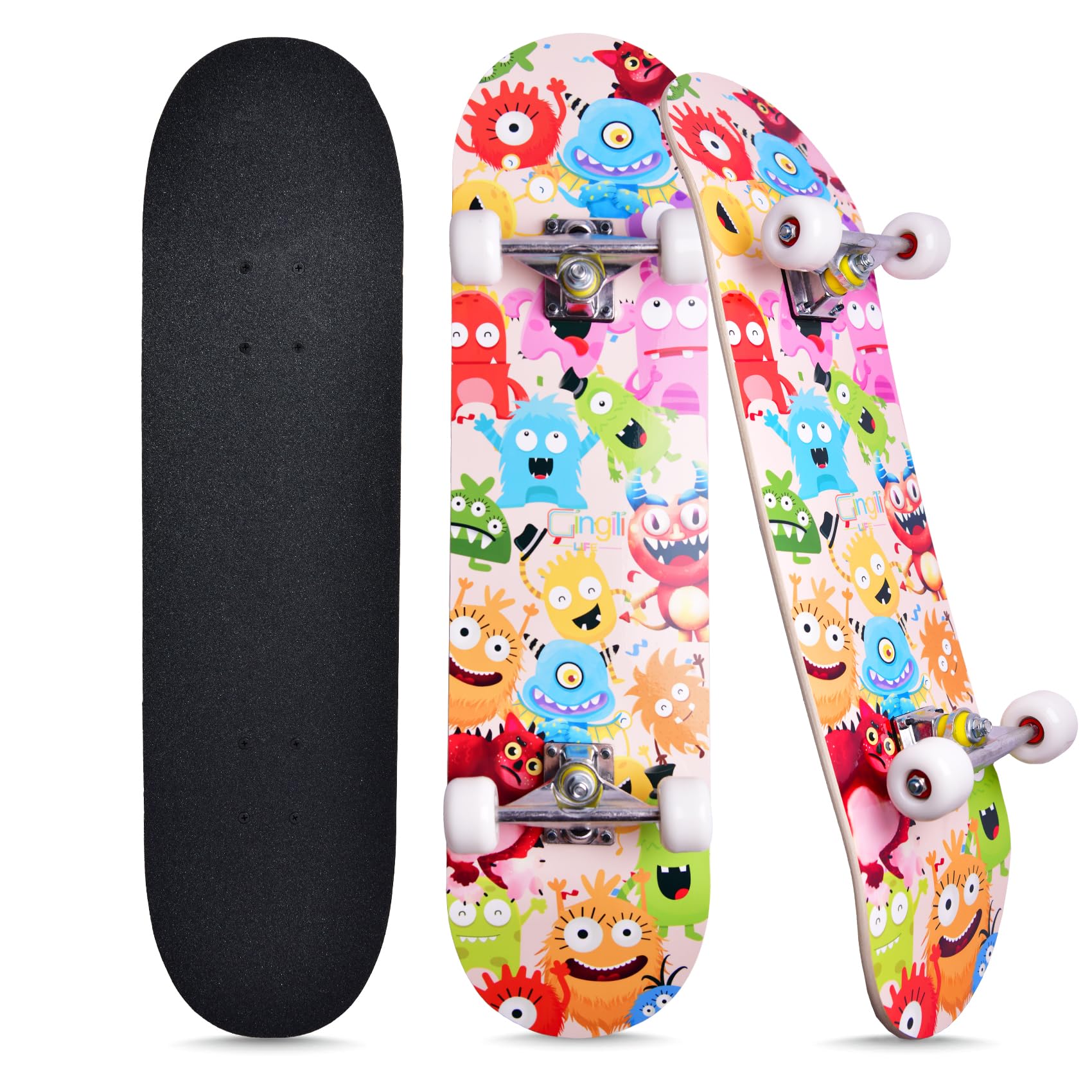 Amazon.com: Skateboards for Beginners Kids Boys Girls and Adults