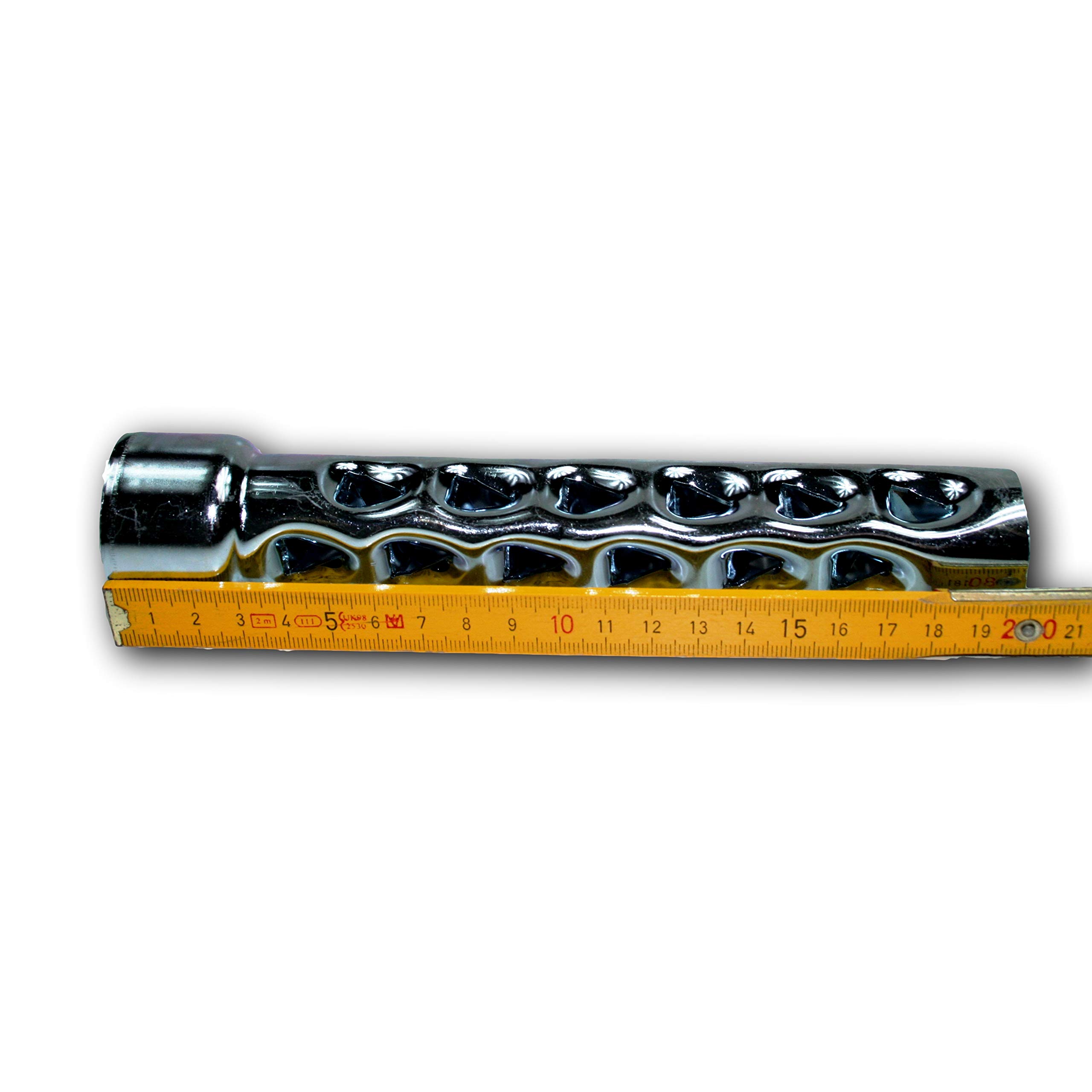 Silenciador universal para colectores de 1 3/4 pulgadas, 40 mm x 200 mm