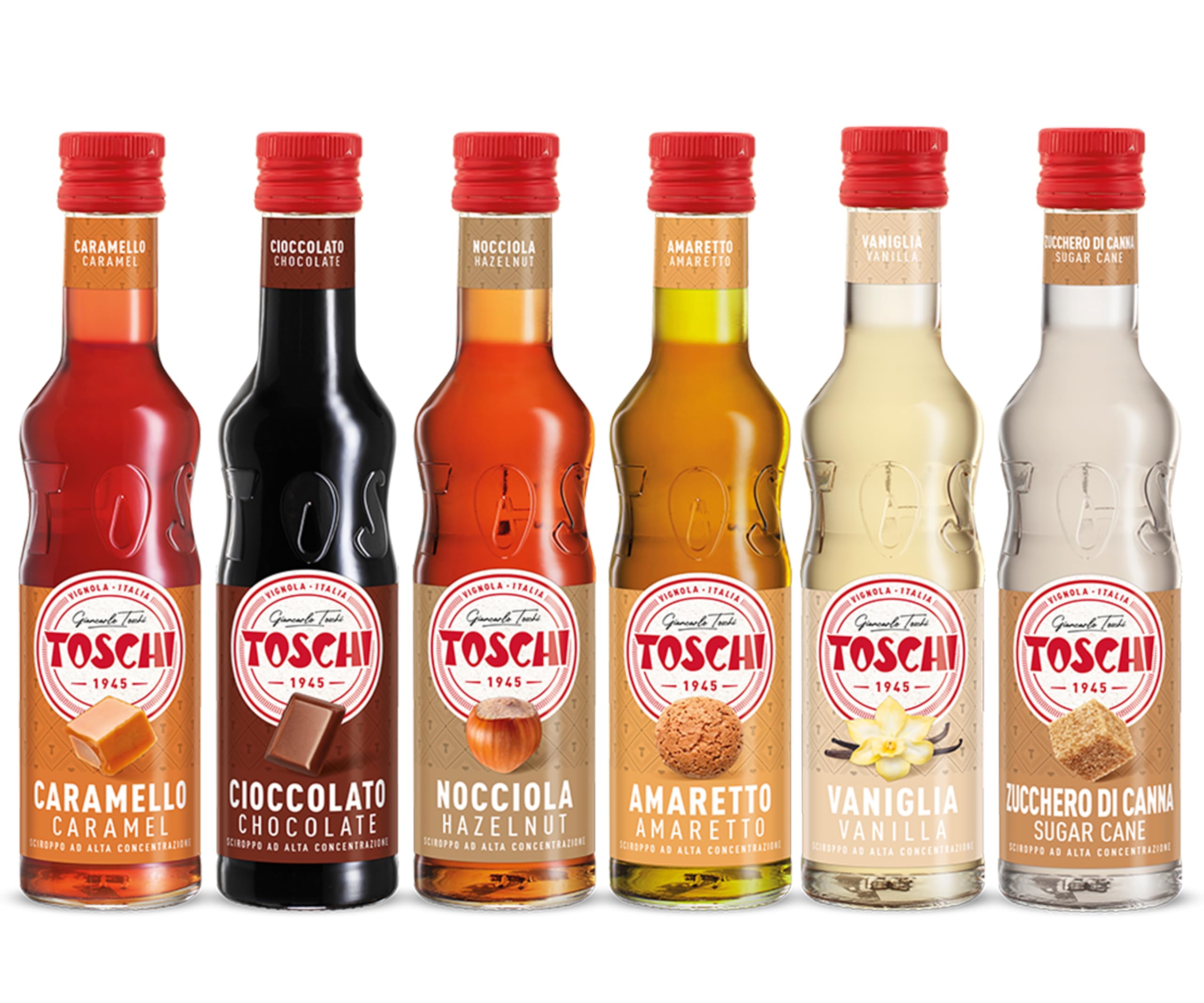 Sciroppi Toschi per aromatizzare il caffè 250 ml
