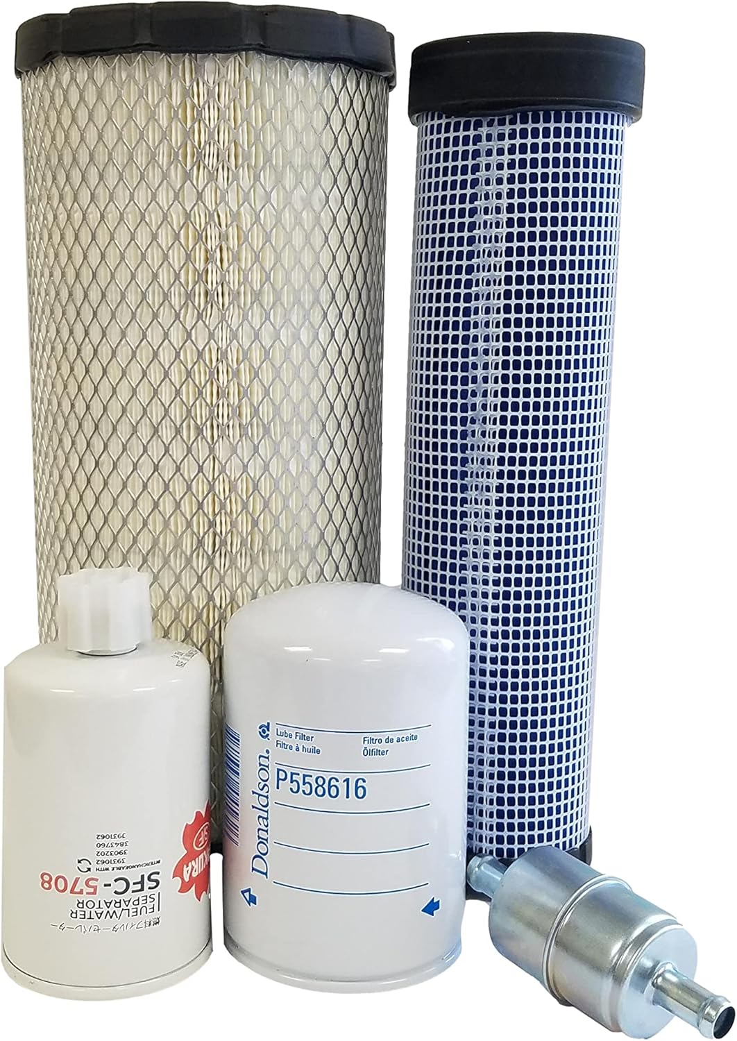 CFKIT Service Filter Kit Compatible with CASE 580 Super M (Turbo) Loader Backhoes