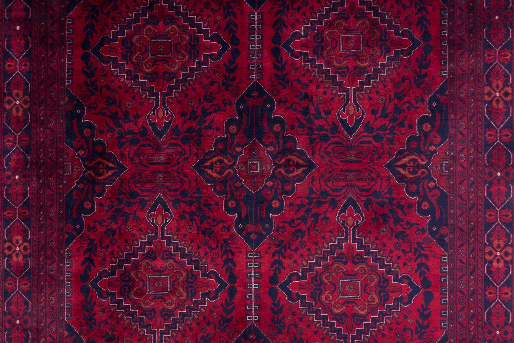 Afghan Belgique Khal Mohammadi 190 x 151 Tapis tissé à la main 150 x 190 cm