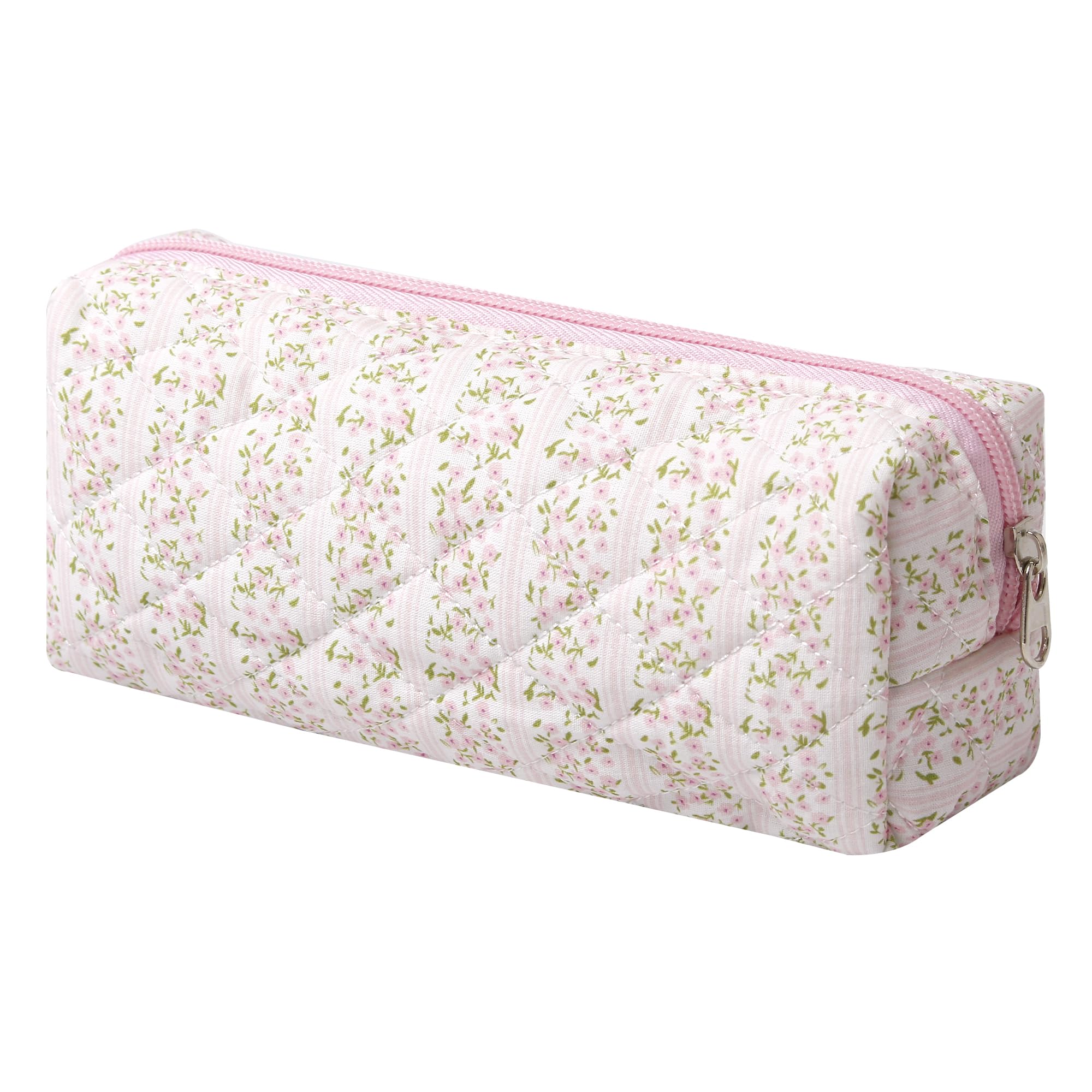 Pencil Case Pen Case Office College School Storage Bag Pouch Holder Box Organizer Makeup Pouch Cosmetic Bag Aesthetic Cute Pencil Case for Girls Boys Kids (A)