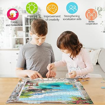 Jigsaw Puzzles for Adults 1000 Landscape, 1000 Piece Jigsaw Puzzles for Adults, Educational Game jigsaw puzzle 27.56 X 19.69 Inch Suitable for Decompression and Wall Decor