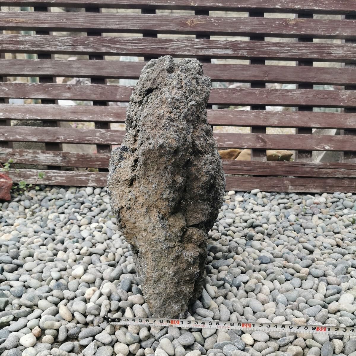 富士溶岩石31.3キロ 庭石鑑賞石石盆石水石灯籠蹲庭坪庭