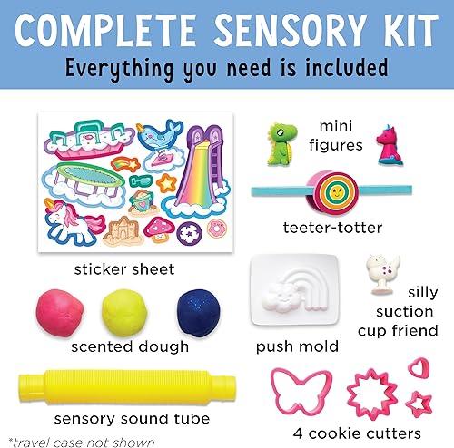 Miniatura 4 de Creativity for Kids Kit sensorial sobre la marcha parque infantil mágico - Contenedores sensoriales para niños pequeños de 3 a 5 años, regalos de