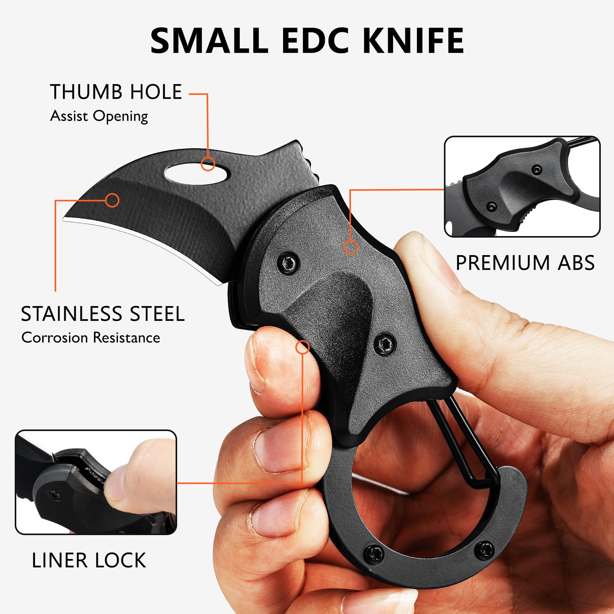 VALHALLA BIRD Pocket Knife Set - 3 Pack -3
