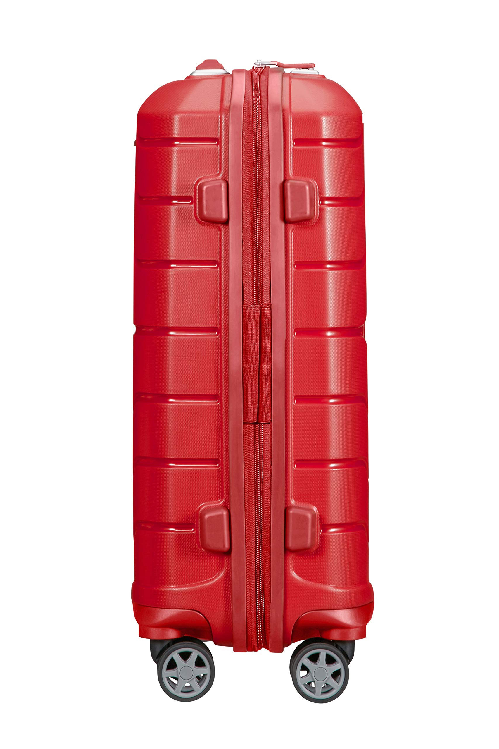 Samsonite Flux - Valigia Spinner, 55 cm, 44 litri, rossa