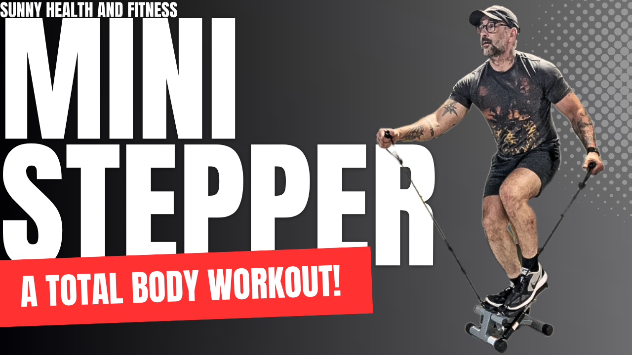 Mini Stepper offers a BIG workout! Great cardio machine.