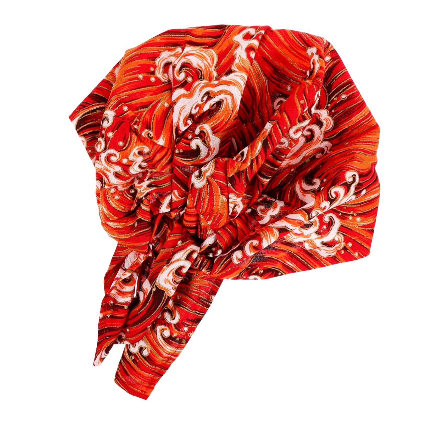 Cabilock Sombrero De Chef Gorras Pañuelo En La Cabeza Sombrero De Trabajo Decorativo De Cocina Resistente Desgaste Universal De Cocina Transpirable