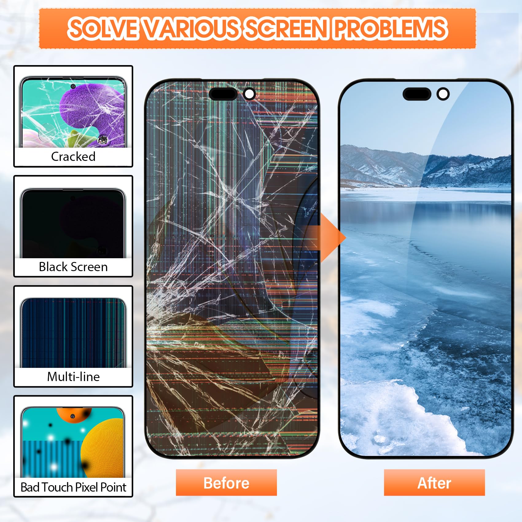 Amazon.com: Original Screen for iPhone 17 Pro Max Screen