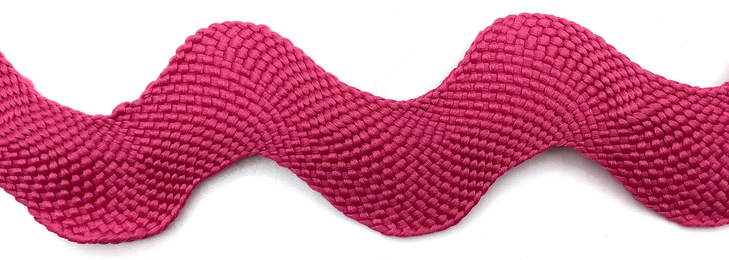 1-1/2” Giant Jumbo RIC Rac (Dark Pink, 5 Yards)