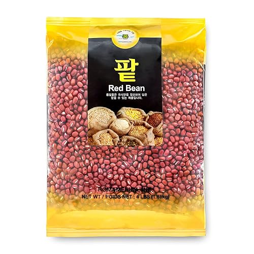 ROM AMERICA Frijoles rojos Adzuki secos enteros, frijol rojo natural azuki aduki para sopas, ensaladas, postres japoneses, pasta dulce de frijoles