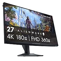 Alienware AW2725QF 27″ 4K UHD (3840×2160) Monitor Gaming, 360Hz, Fast IPS, 0.5ms, NVIDIA G-SYNC Compatible, 95% DCI-P3, HDR600, Dolby Vision, USB-C, DisplayPort, 2x HDMI, 4x USB, 3 Anni di Garanzia