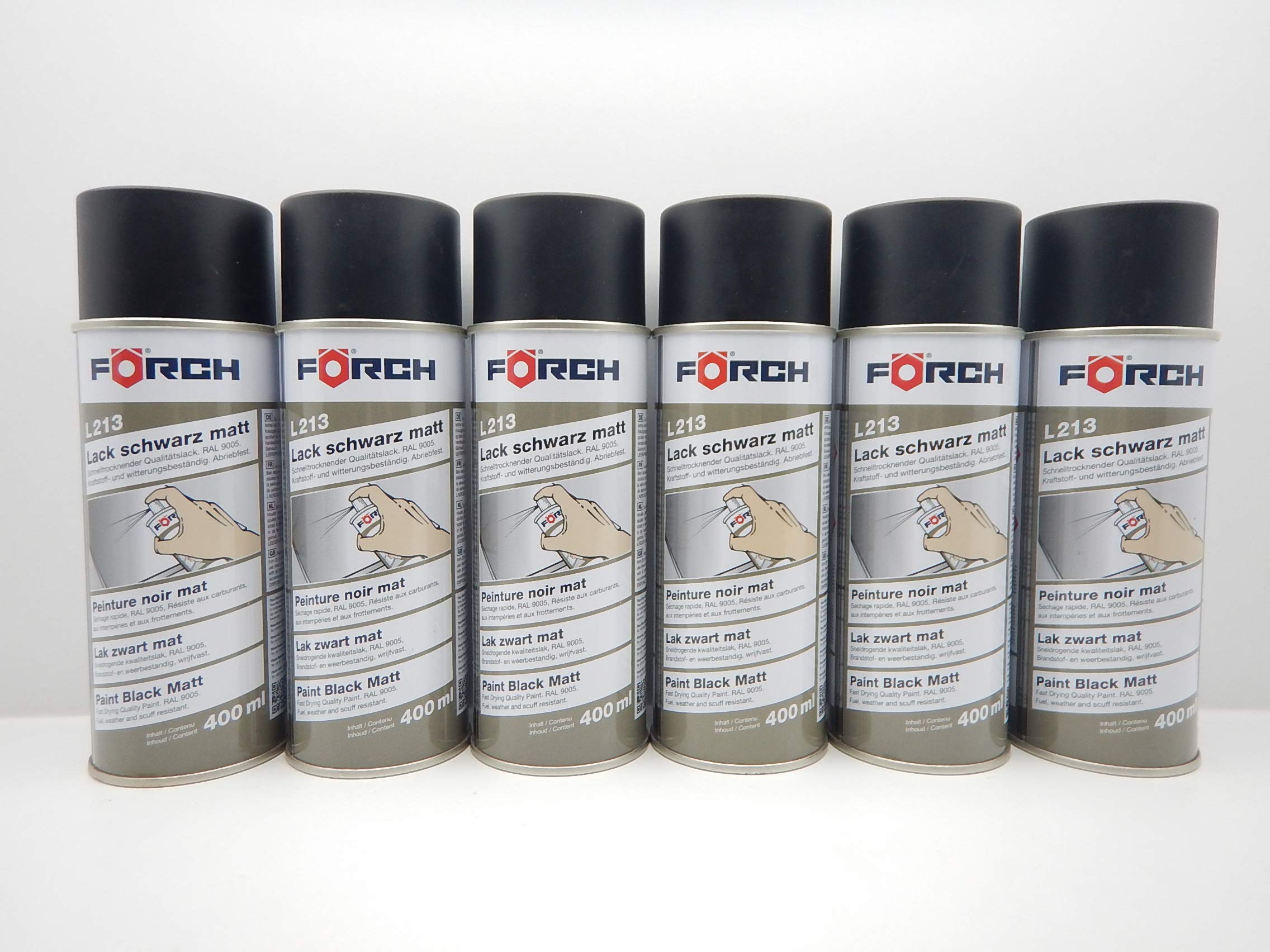 Lackstift Ral 9005 Matt 1x Kobaltblau RAL 5013 Lackspray - 400ml Hochglanz Spraydose Von Förch Förch Lack Spraydose