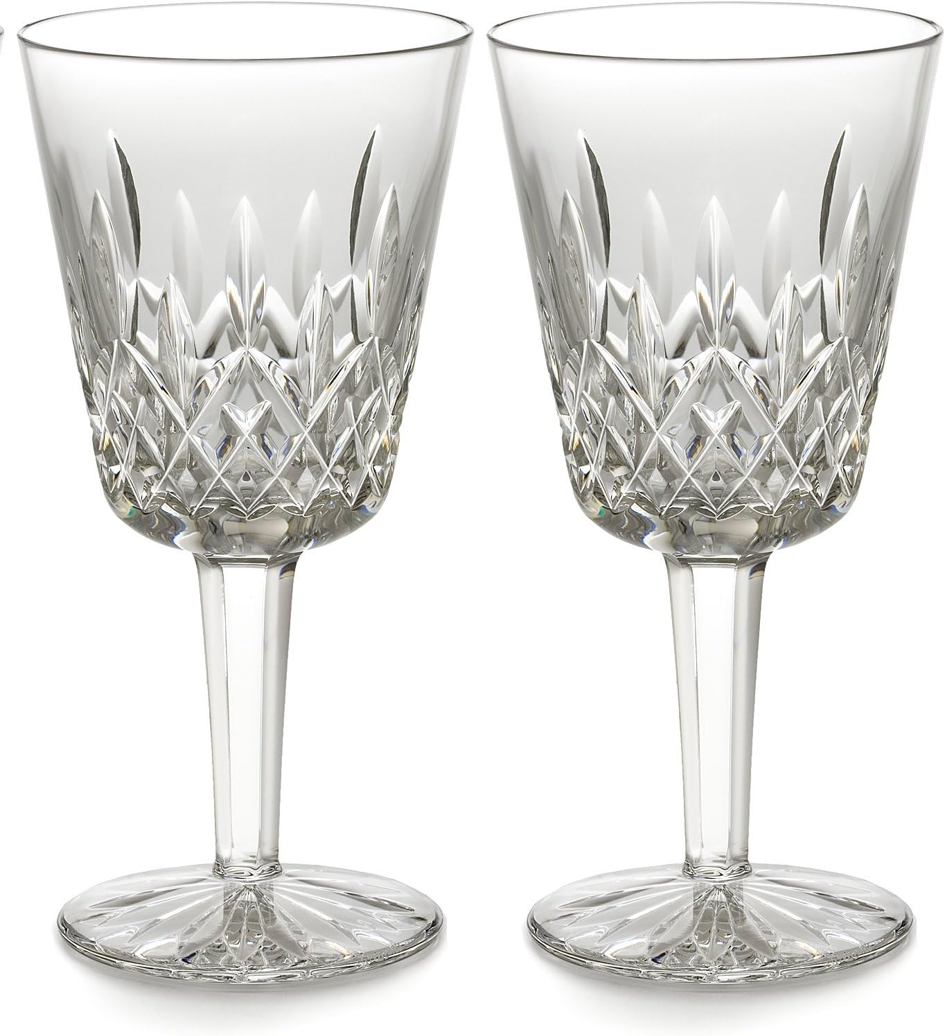 Waterford Lismore Goblet Pair, 8-Ounce