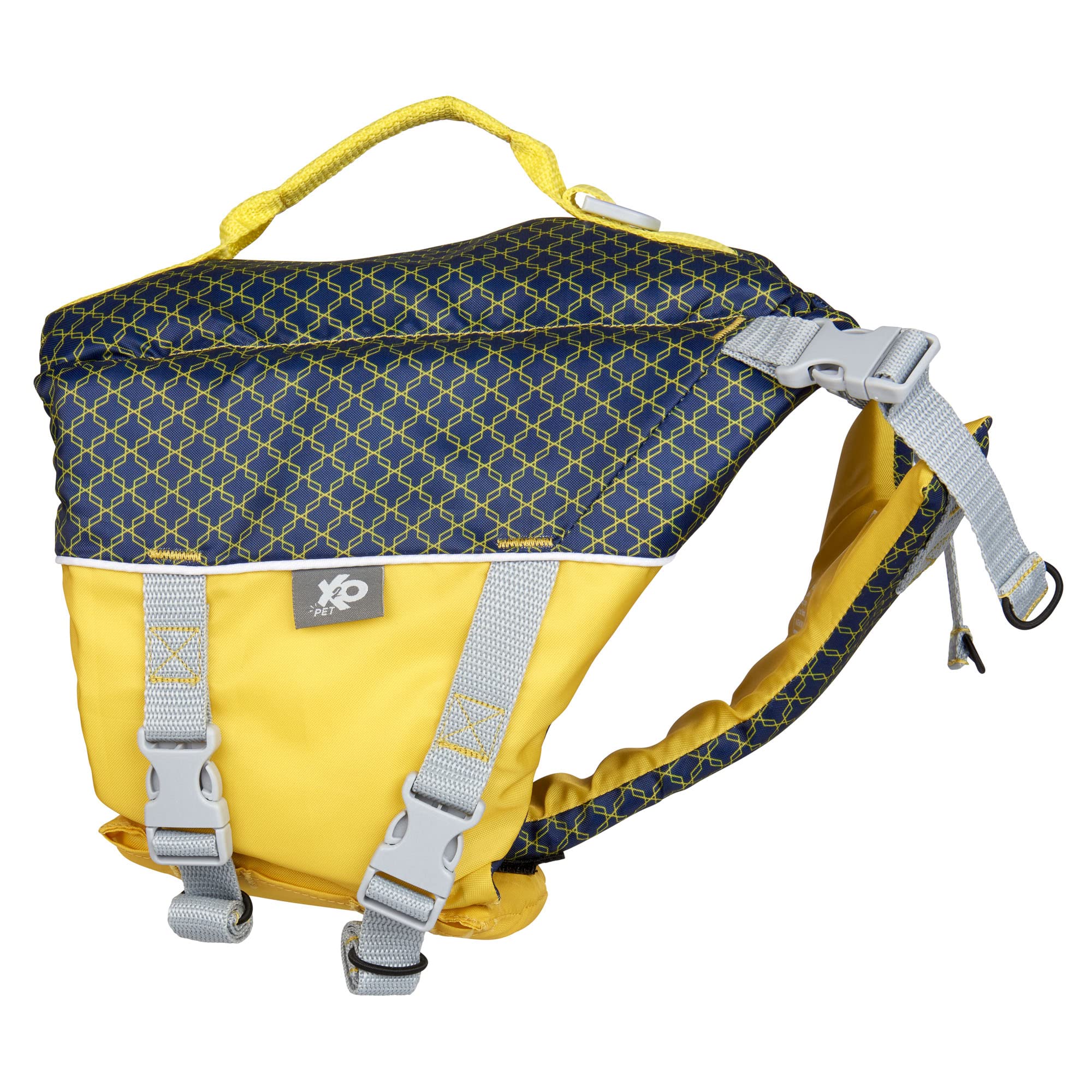 XP45821Y-MD CFD Dog Life Vest Elite Yellow/Blue Medium