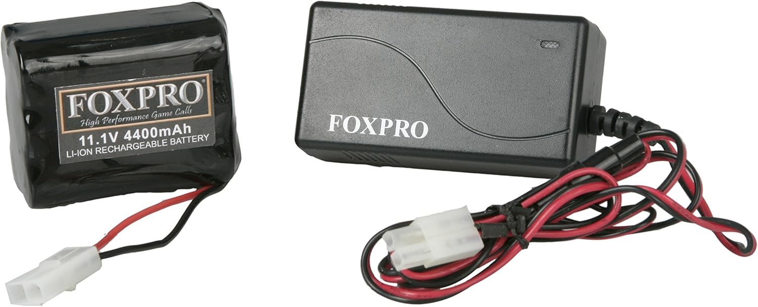 Amazon.com : FOXPRO Lithium 10 Cell Rechargeable Battery Kit Compatible ...